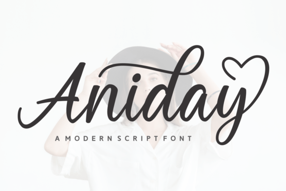 Aniday: Crafting Heartfelt Connections Through Script Typography