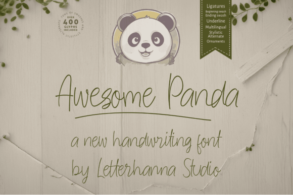 Awesome Panda: Elevate Your Designs with Whimsical Charm