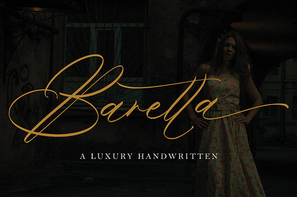Baretta: Elevate Your Design with Elegant Script Typography