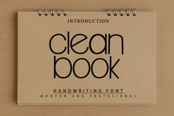 Clean Book: A Script Font for Elegant Design