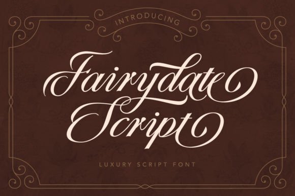 Fairydate: Elevating Design with Elegant Typography