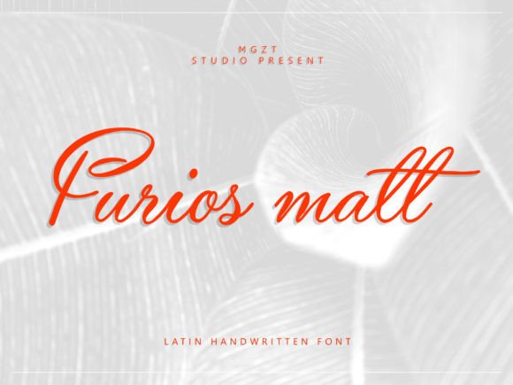 Furios Malt: Elevating Design with Elegant Script Typography
