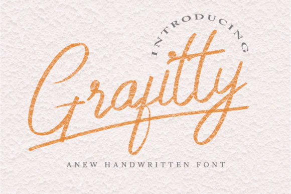 Grafitty: The Handwritten Font for Modern Design