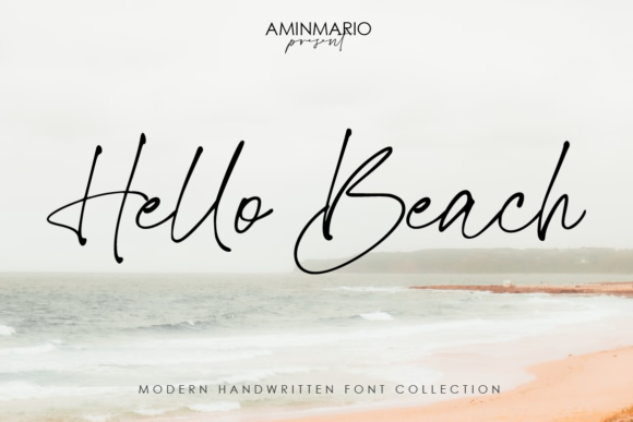 Hello Beach: A Modern Handwritten Font for Authentic Design