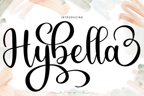 Hybella: The Dramatic Script Font for Elevated Visual Identity