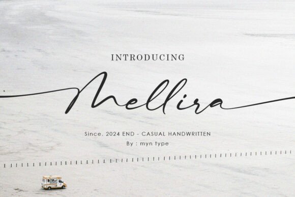 Mellira Font: Elegance Meets Handwritten Authenticity