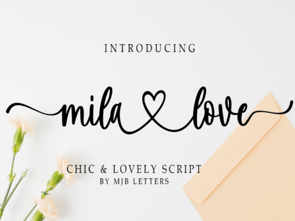 Mila Love: Elevating Modern Design with Elegant Typography
