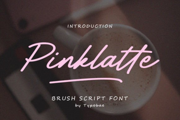 Pinklatte Font: Elevating Design with Handwritten Elegance