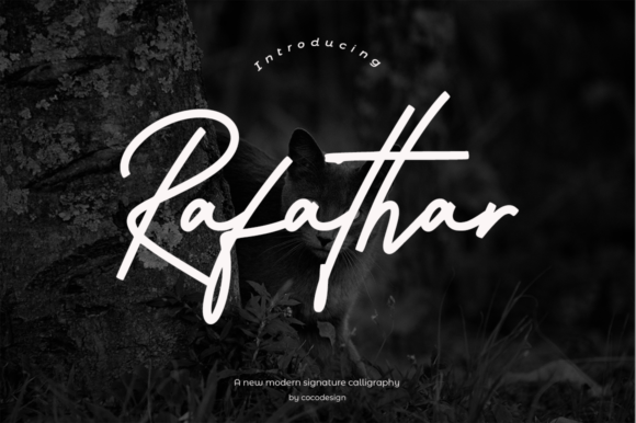 Rafathar Script: Elevating Your Design with Natural Elegance