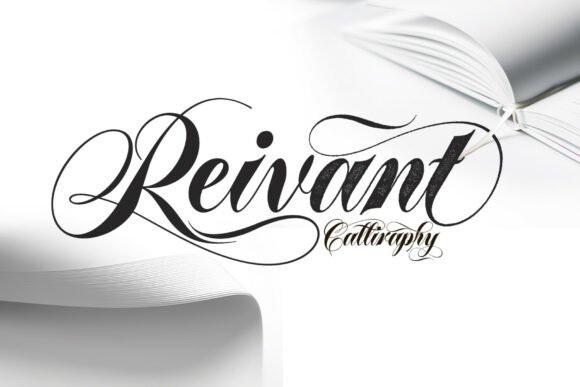 Reivant: The Script Font for Modern Calligraphy Design