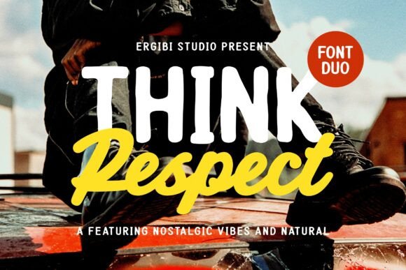 Think Respect: Nostalgic Font with Modern Spark
