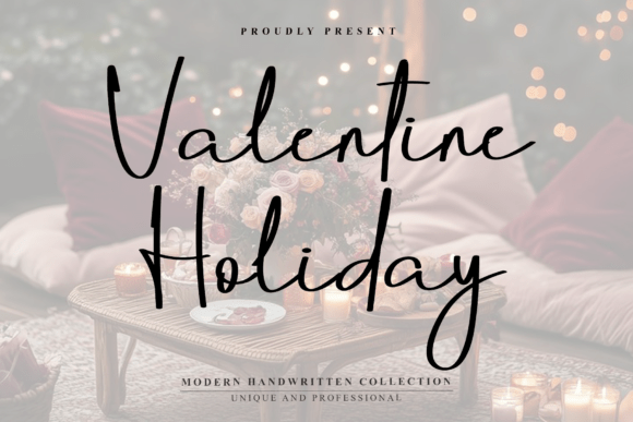 Valentine Holiday: Elevating Autumnal Design with Rhythmic Typography