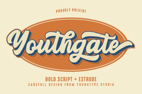 Youthgate: A Modern Curvy Script for Bold Branding